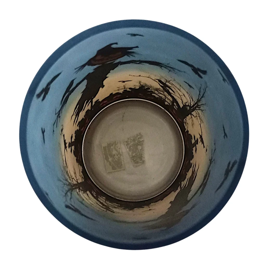 Yankee Candle Scarecrow Candle‎ Holder Glass Spooky Halloween Votive Tea Light